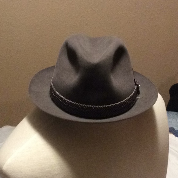 Stetson Other - Stetson Boy’s vintage fedora hat  grey  with band